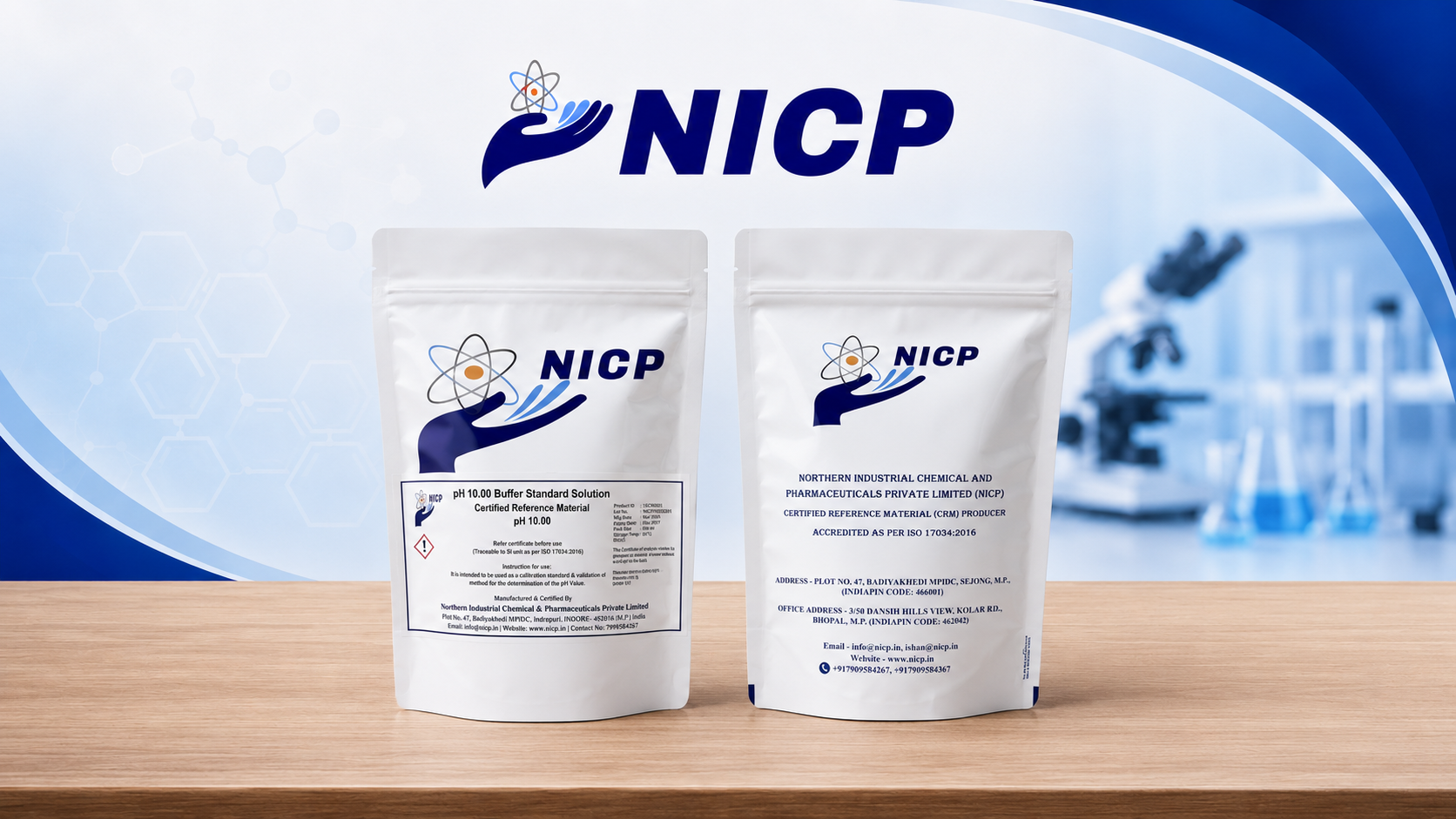 pH 10.00 Standard Solution – Certified Reference Material