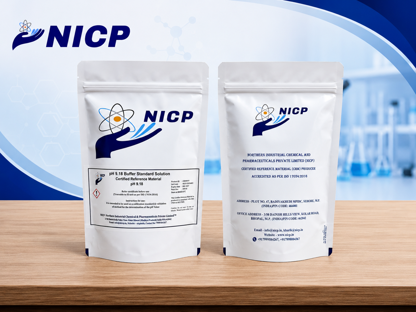 pH 9.18 Standard Solution – Certified Reference Material