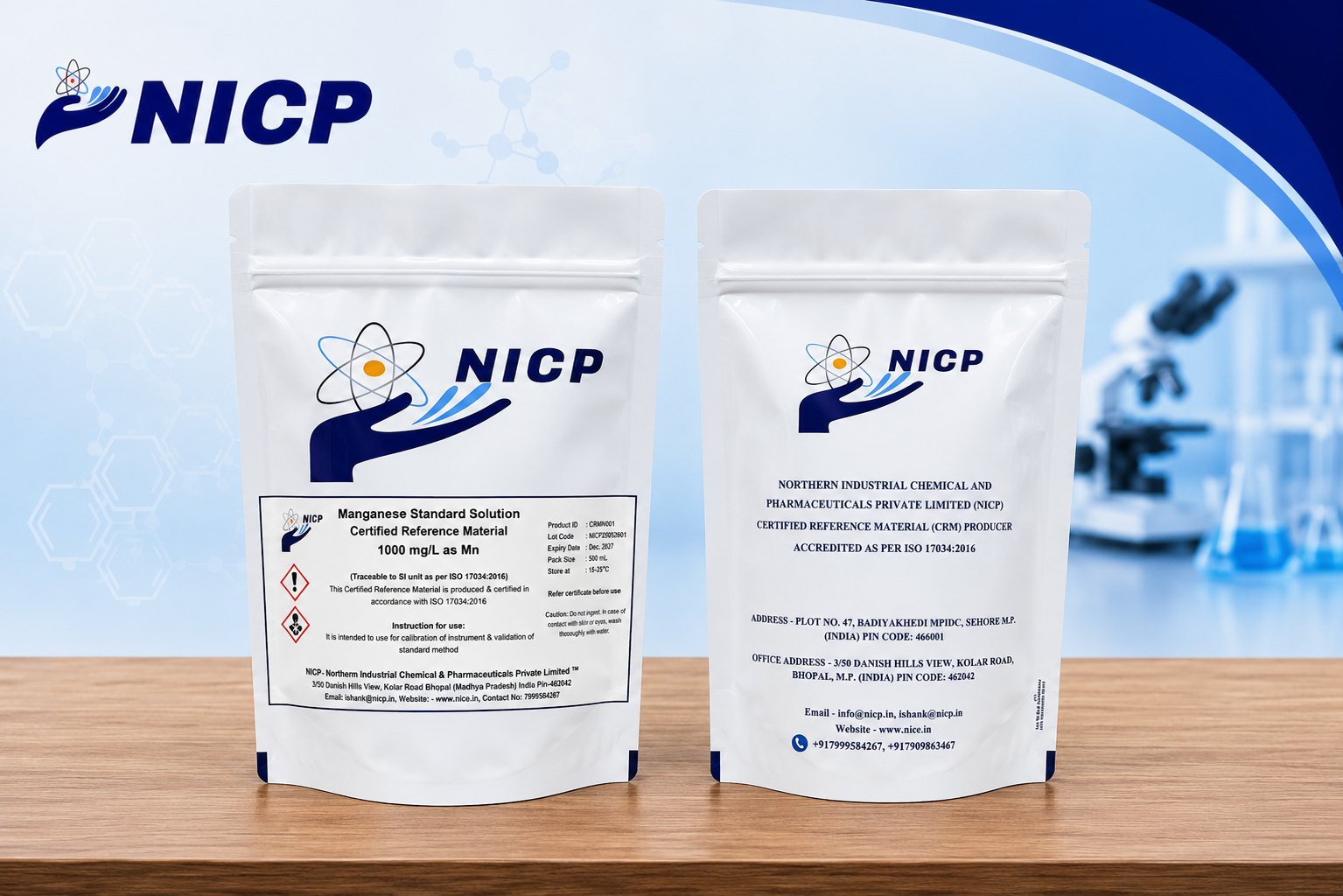 Manganese 1000 mg/L Solution – Certified Reference Material