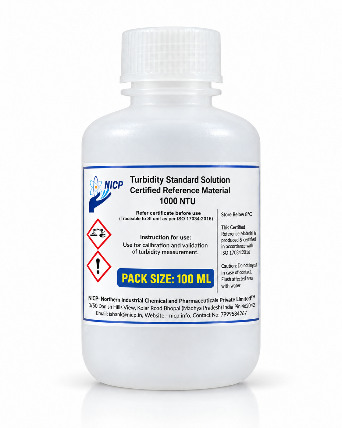 Turbidity Standard Solution  1000 NTU -100 ml 